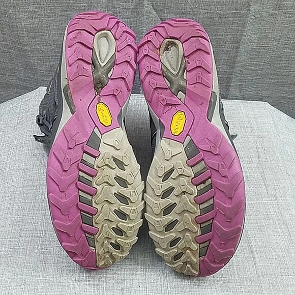 The North Face Hiking Boots Ultra Fastpack Gray Purple Goretex Vibram sz 10 - Picture 13 of 14